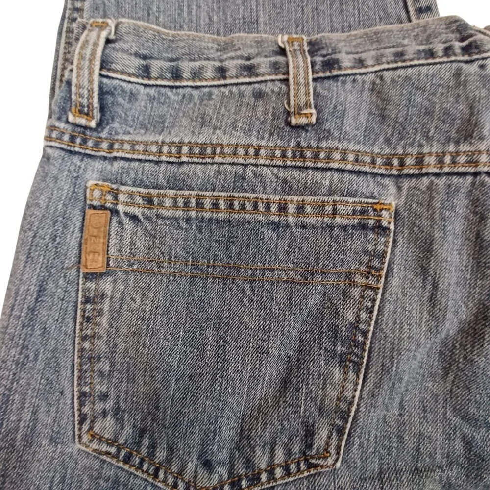Cinch Men's 38x32 Blue Medium‎ Wash Denim Jeans Straight Normcore Work Durable